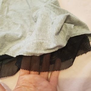 DKNY Blouse w/ black tule under for Girls